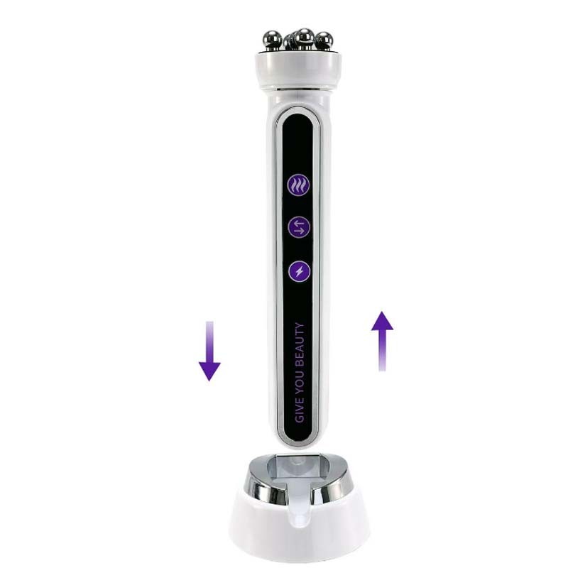 USB-Powered Household Facial Microcurrent Rotation Massage Device