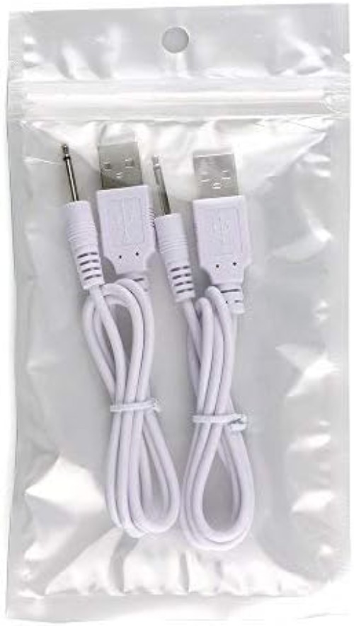2 Pack Fast Charging USB Cables – Durable 2.5mm Charger for Multiple Devices