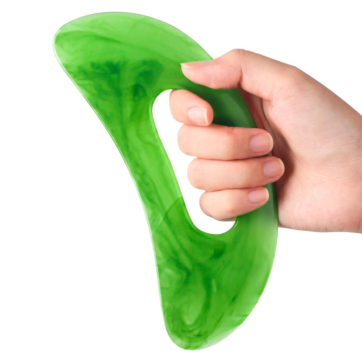 Gua Sha Massage Tool with Handle Guasha Scraping Tool for Back Neck Face Leg