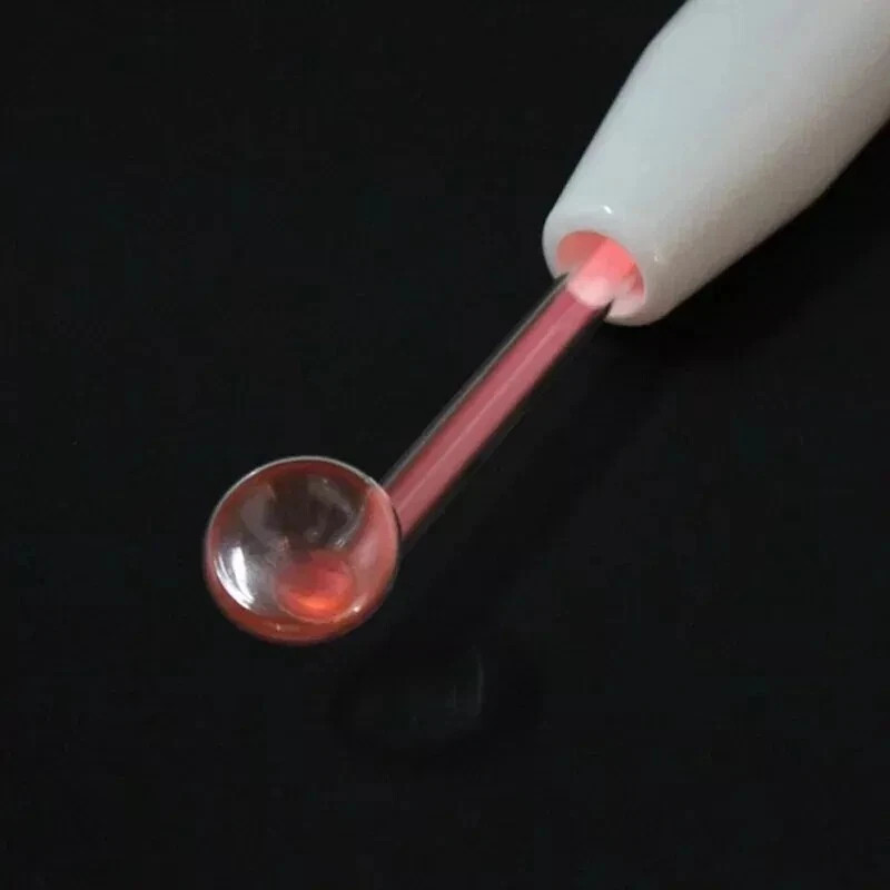 Replace Electrode Glass Tube Violet/ Red / Blue Light for Face Skin Massage Wand