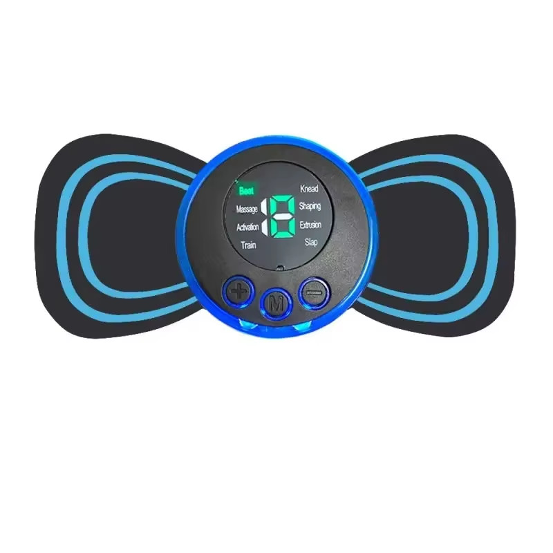 Muscle Electric Massager 2/3/4 Pcs EMS Neck Massage Machine 8 Modes 19 Levels of