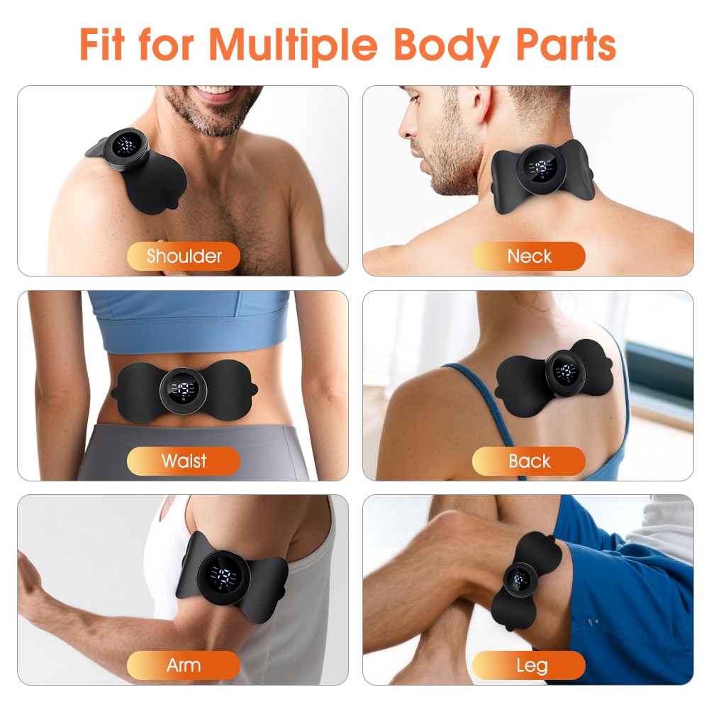 Tens Unit EMS Muscle Stimulator Electric Pulse Therapy Back Massager Pain Relief