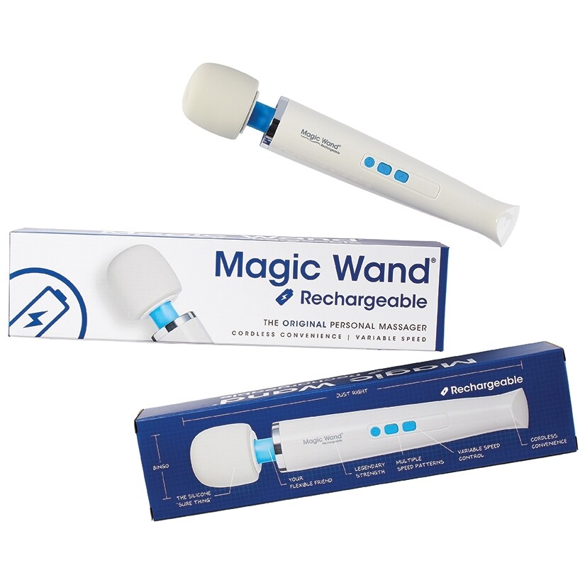 Magic Wand Rechargeable HV-270 – Multi-Function Variable-Speed Personal Massager