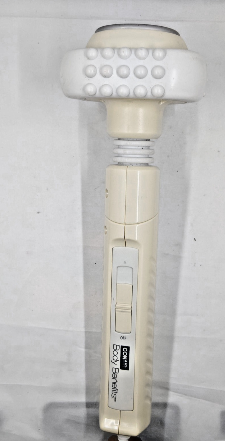 Conair Body Benefits Handheld Adjustable Wand Massager 2 Speed Model WM04HBT