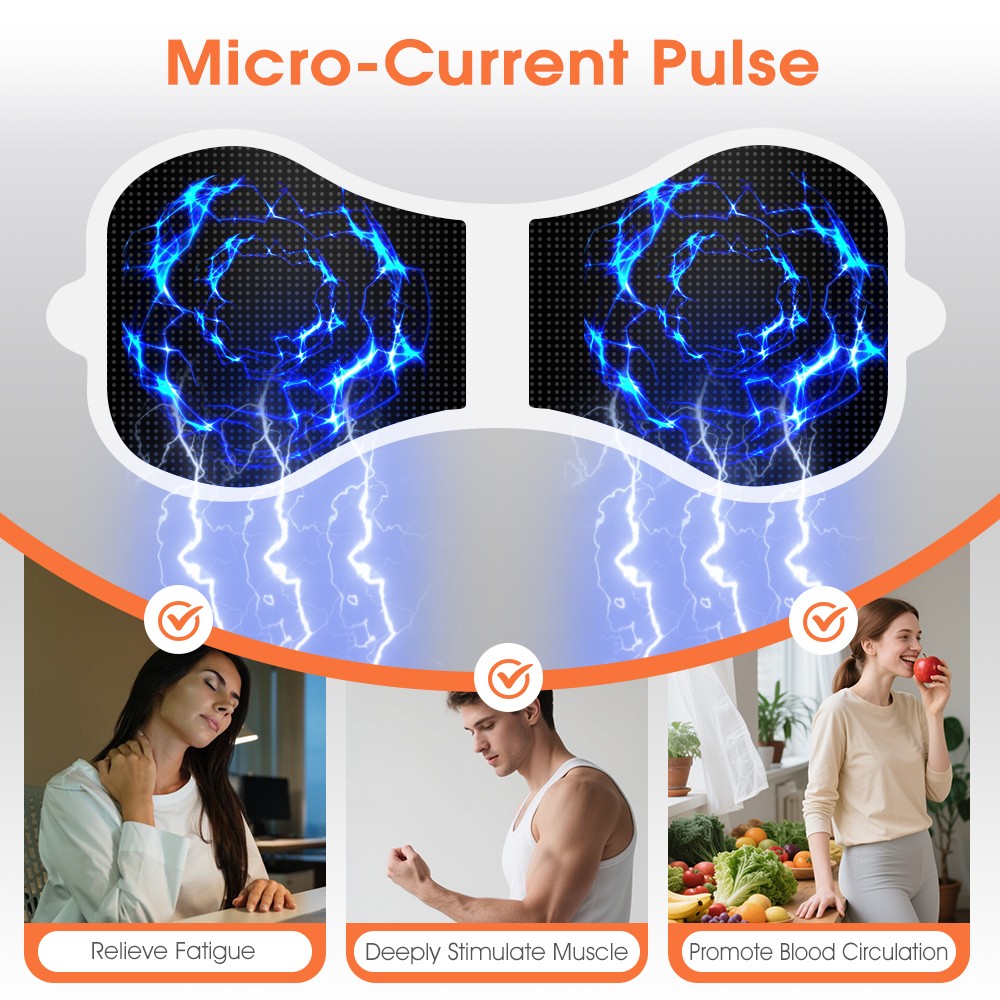 Tens Unit EMS Muscle Stimulator Electric Pulse Therapy Back Massager Pain Relief