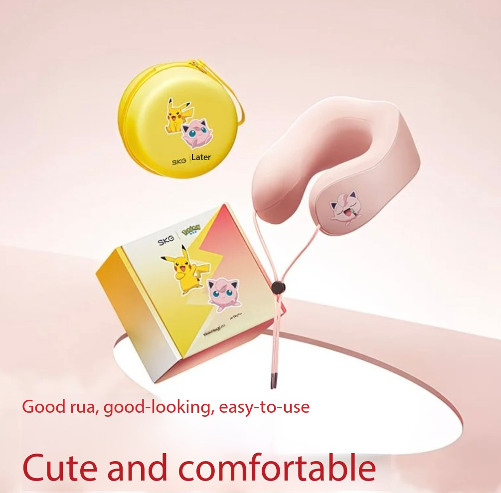 SKG Pokémon co-branded neck hot compress N1 neck pillow hot compress Jigglypuff