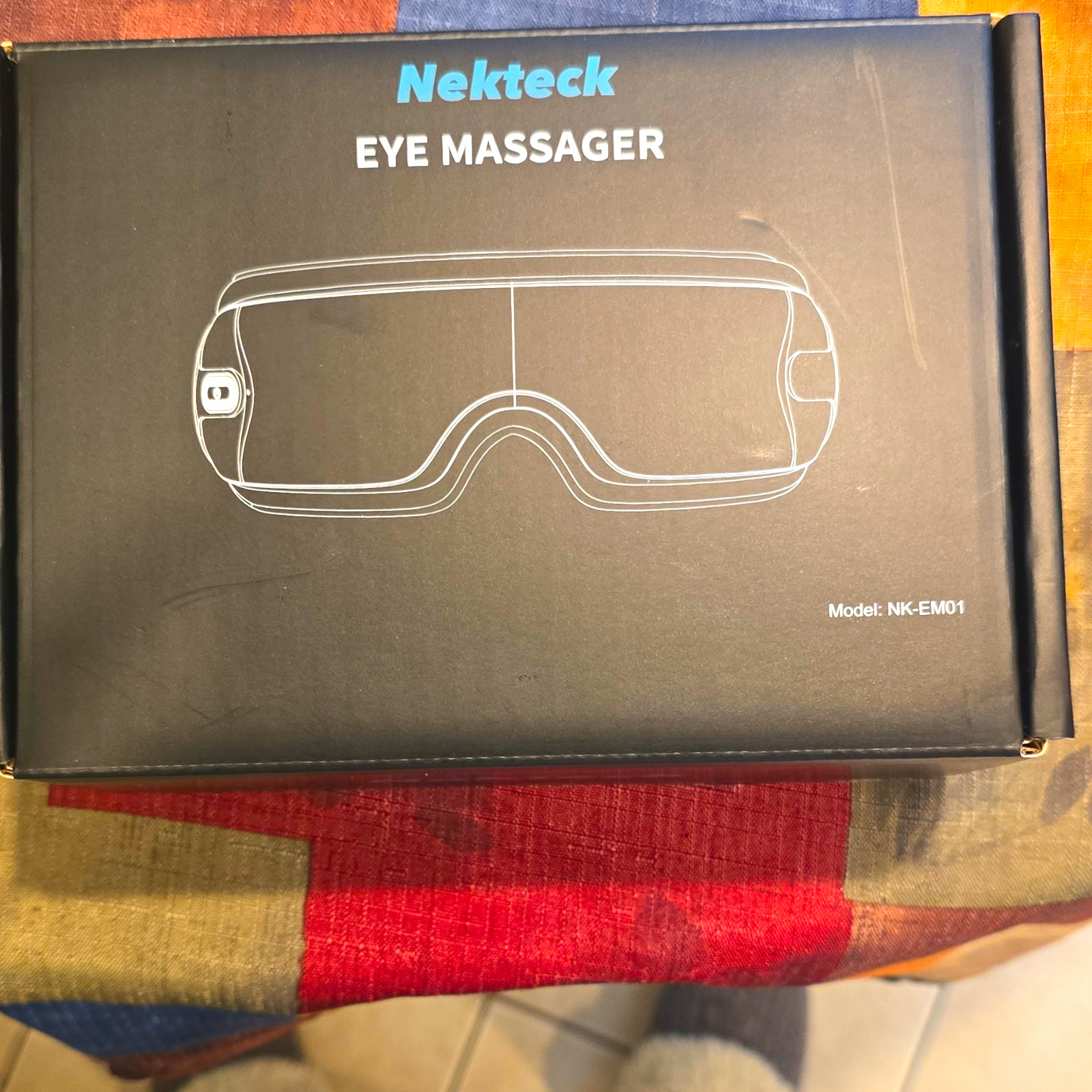Nekteck NK-EM01 Electric Eye Massager Air Compression Rechargeable USB Black