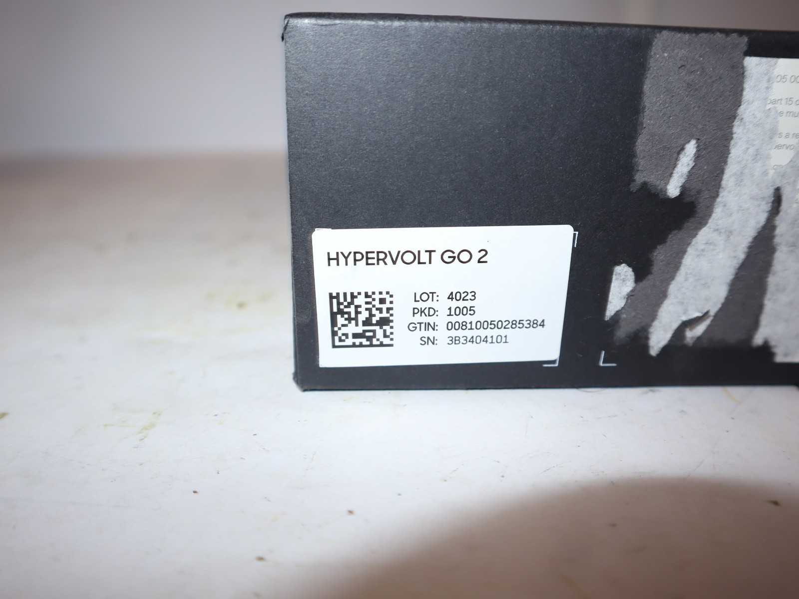 Hyperice Hypervolt GO 2 Percussion Massage Device – Black – AO4078896