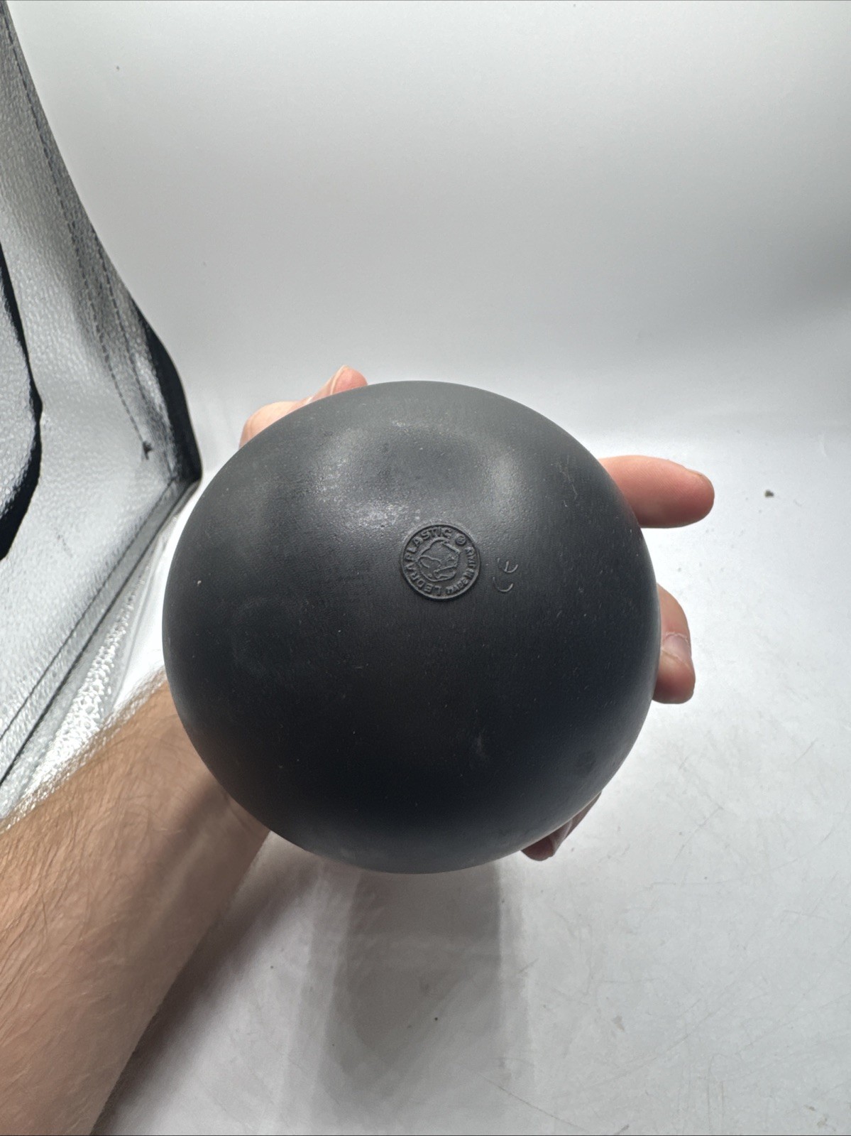 Yamuna Body Rolling Black Ball Balanced Deep Tissue Massage Tool-Full Body