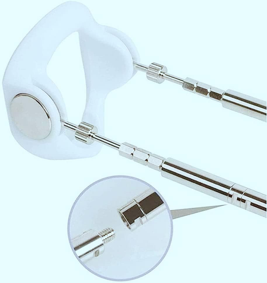 White Penile Traction Device Effective Penile Enlargement Stretching Exercise