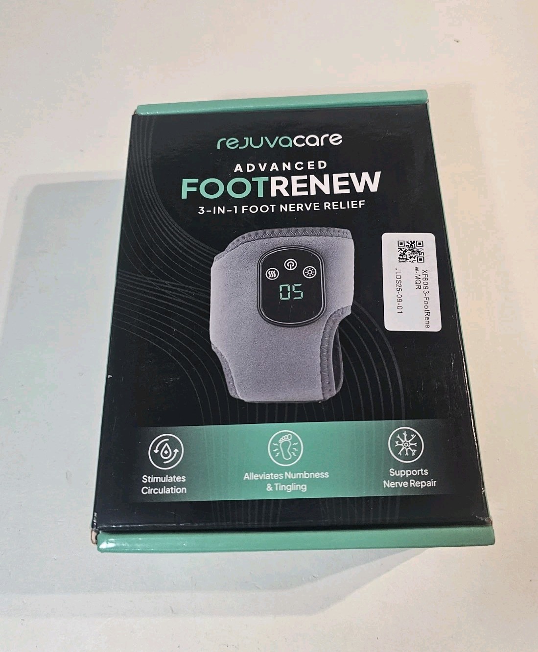 Rejuvacare Foot Renew 3-in-1 Nerve Relief Method +Ankle Massager 1ct Single