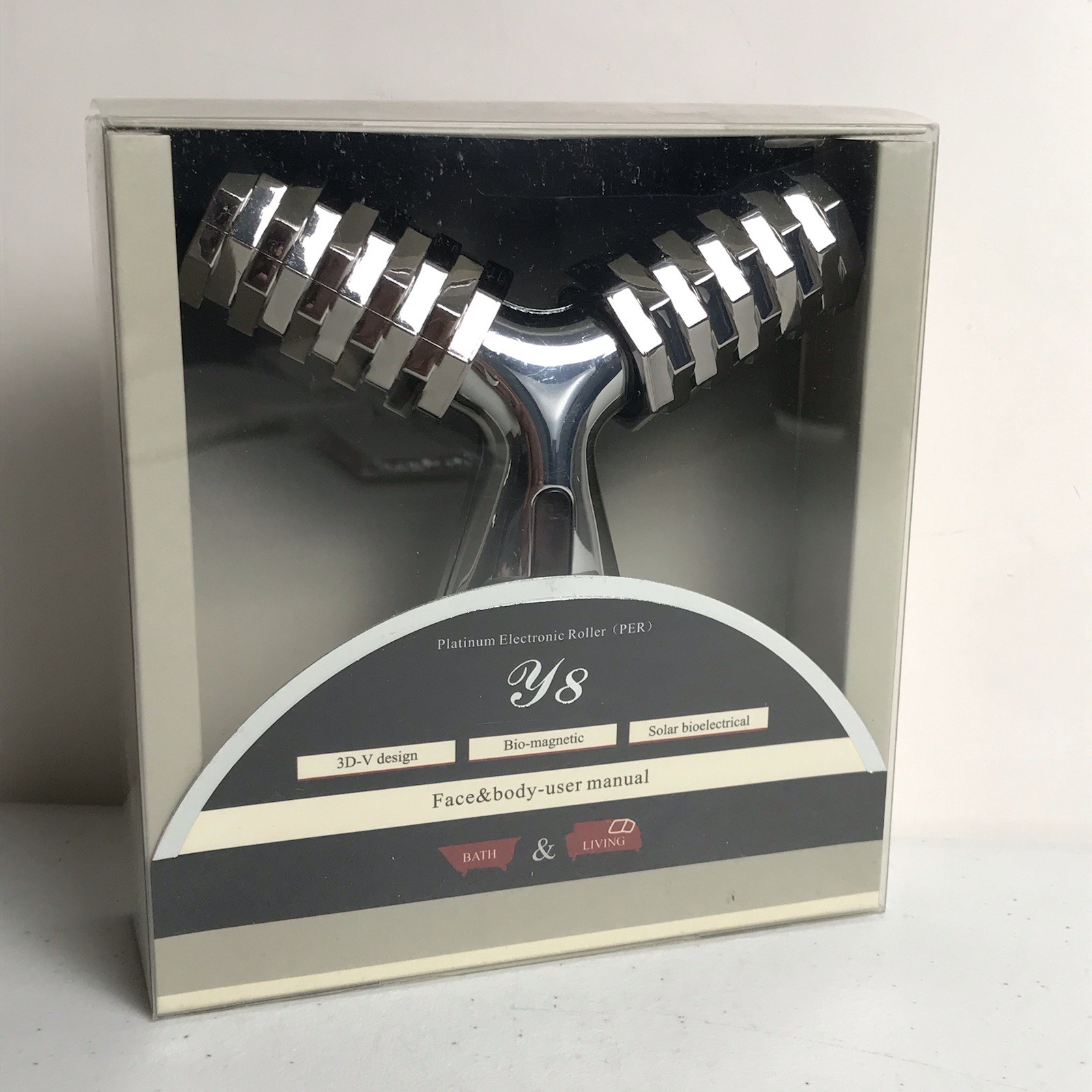 Platinum Electronic Roller (PER) V-shape Face & Body Roller, Model: Y8