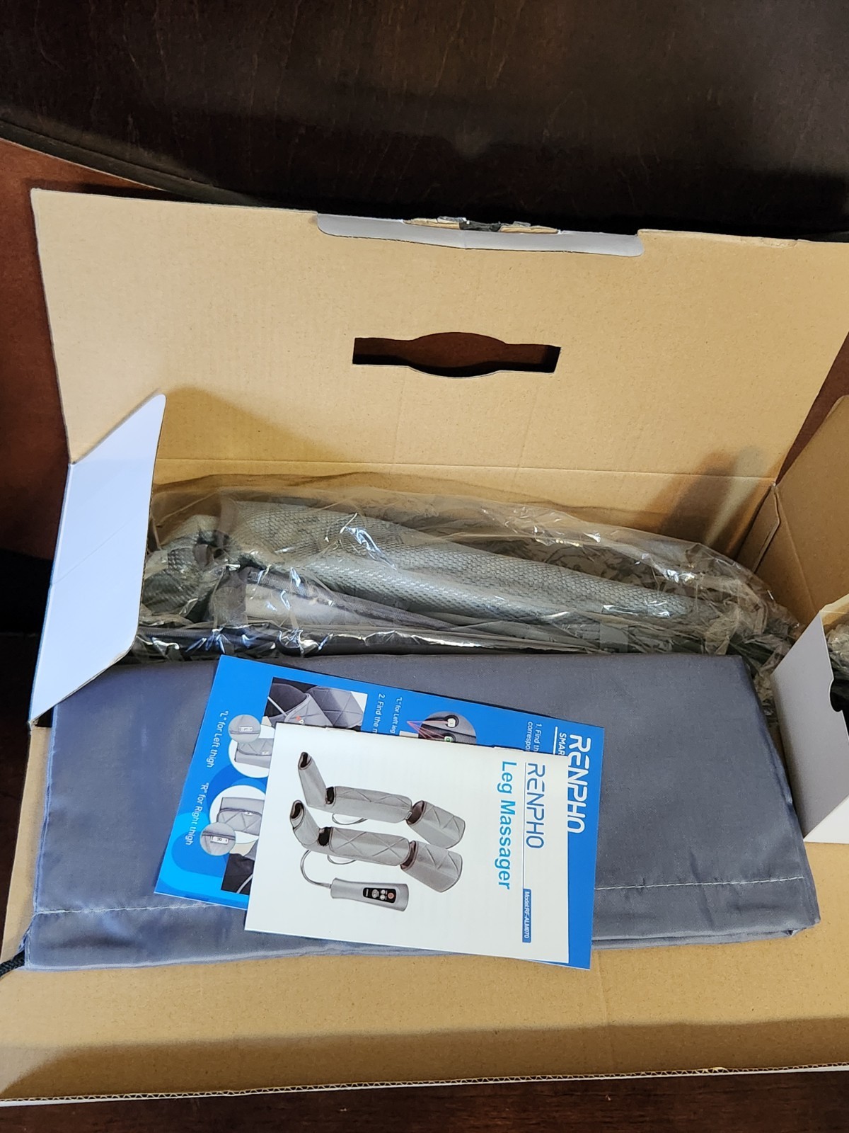 Renpho Air Compression Leg Massager Circulation and Pain Relief Model RF-ALM070