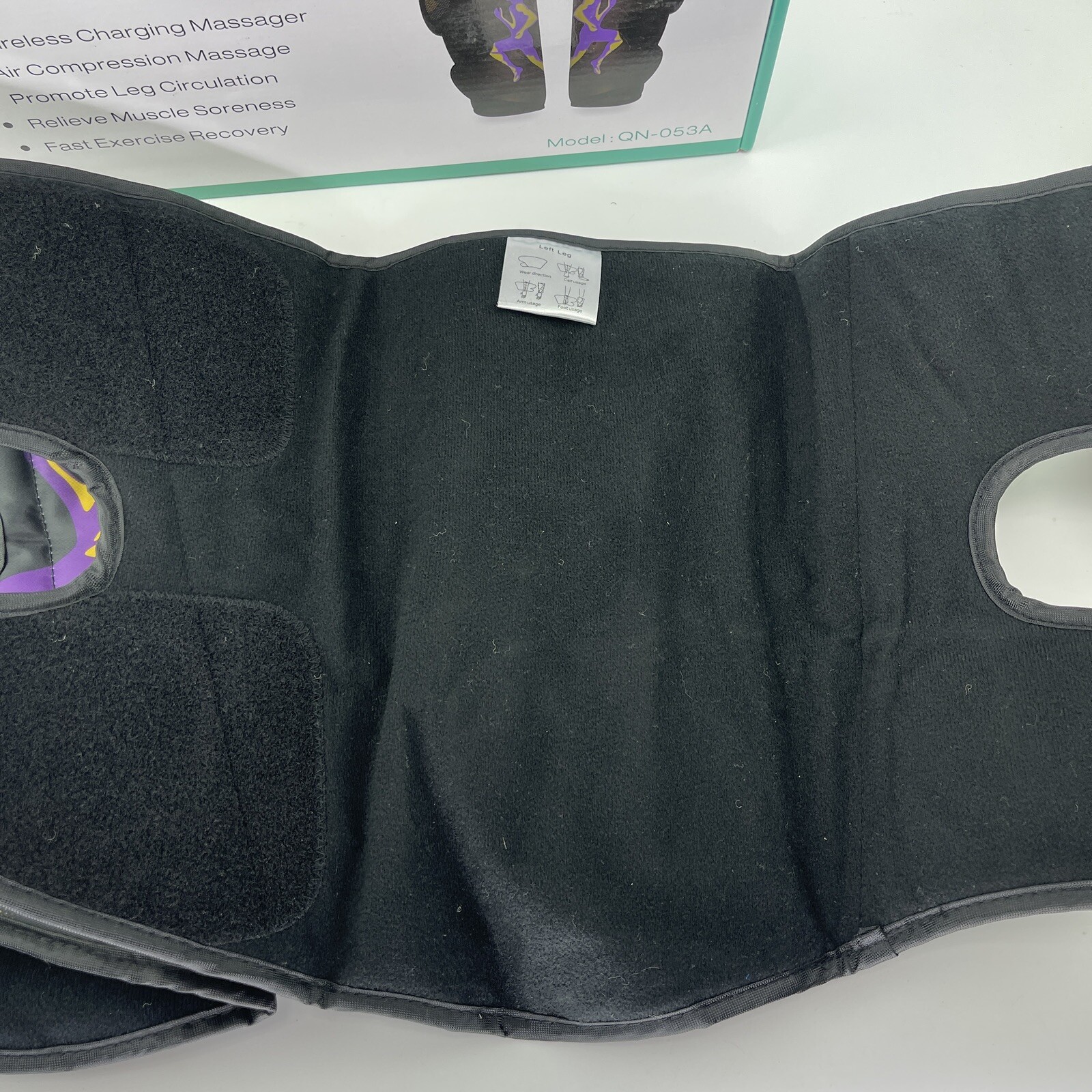 QUINEAR Rechargeable Leg Massager for Circulation and Pain Relief
