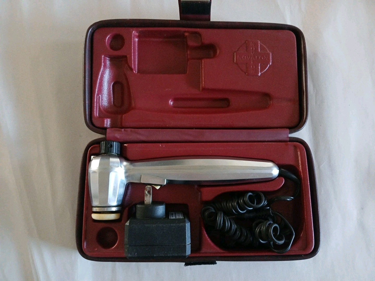 Novafon Type SK 14V Deep Tissue Massager w/Case 1 Attachment Denmark Tested