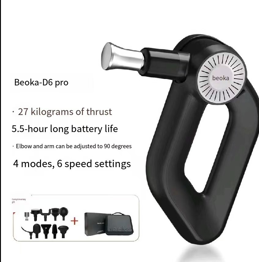 Beoka D6PRO Ultra Deep Tissue Percussion Massage Gun with 16mm Amplitude