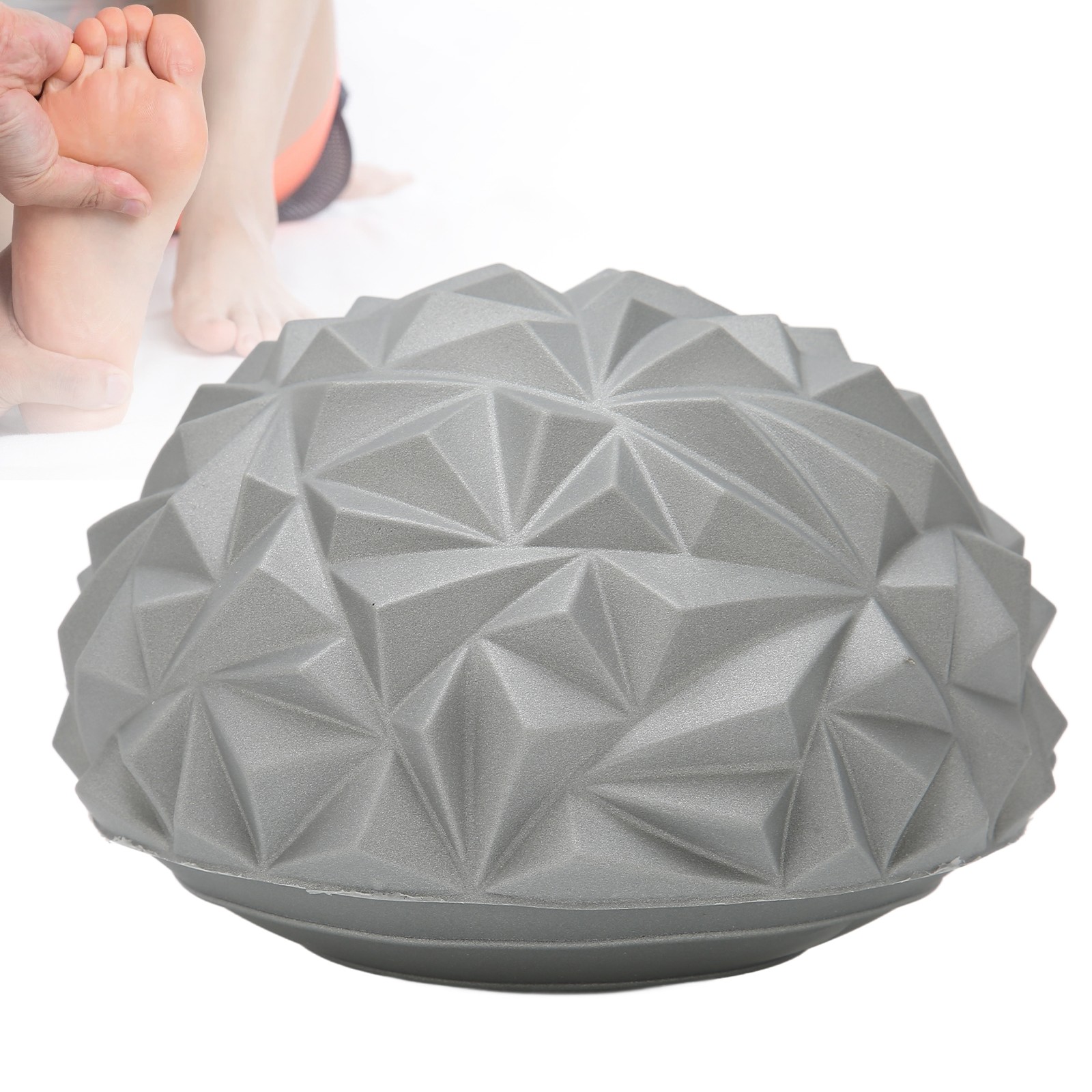 Foot Massage Half Ball Comfortable Pain Reliever For Home Use PVC 6.69in