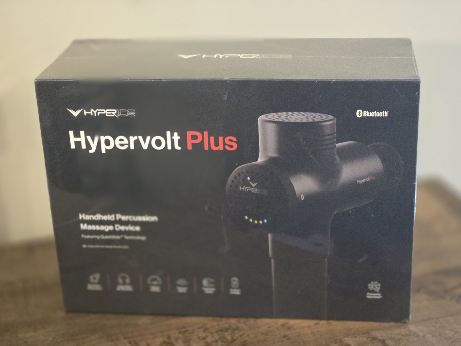 Hyperice Hypervolt Plus Bluetooth Handheld Percussion Massage Device SEALED