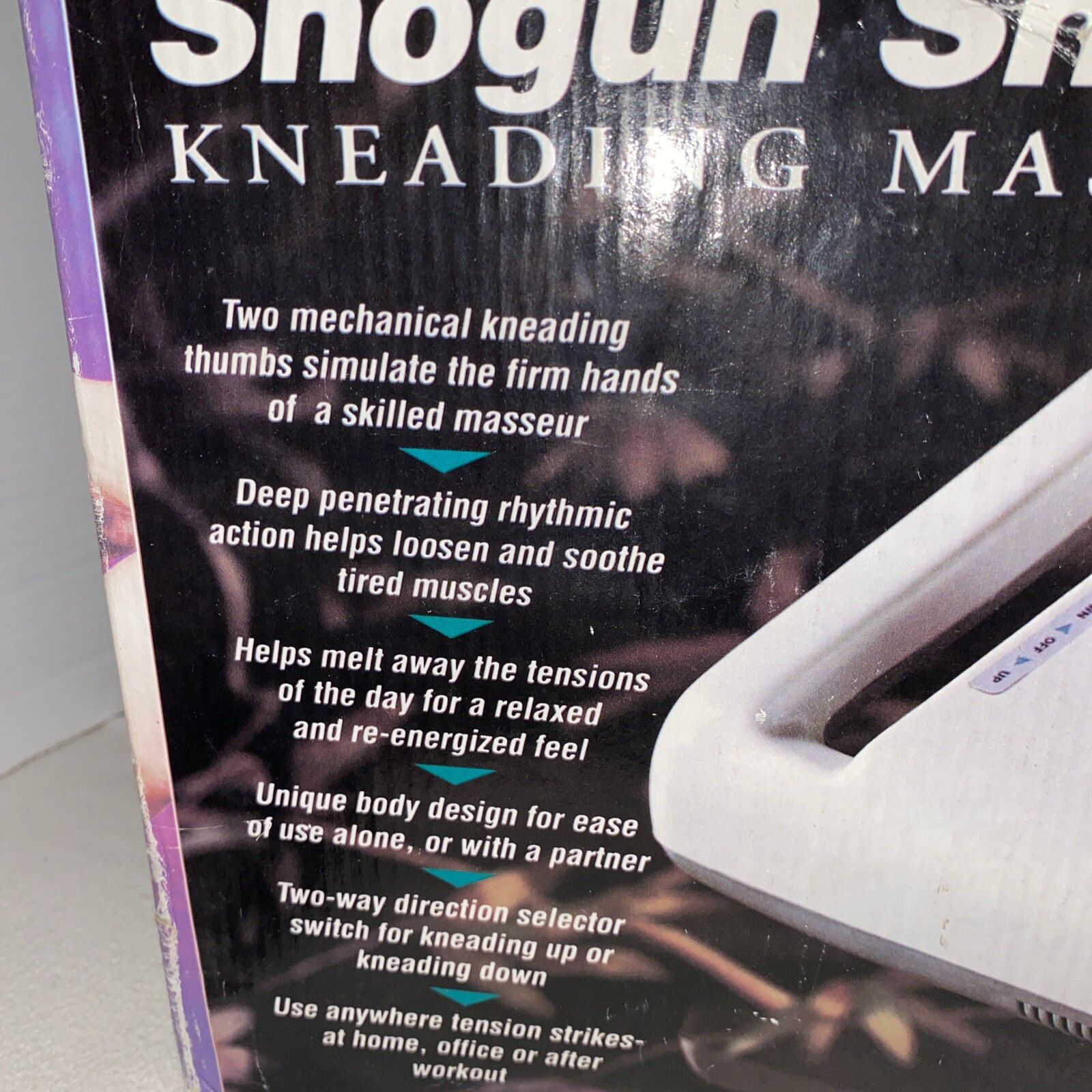 Homedics Shogun Shiatsu Kneading Neck Head Massager Model SM-444 – Tested!