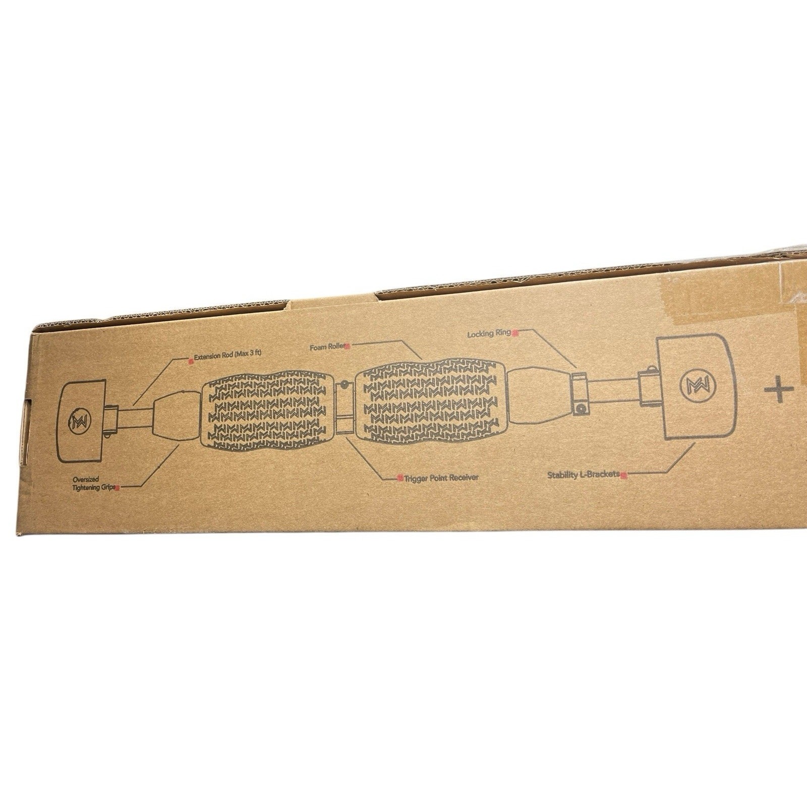Mobility Wall Deluxe Smooth Roller W/Attachments NEW