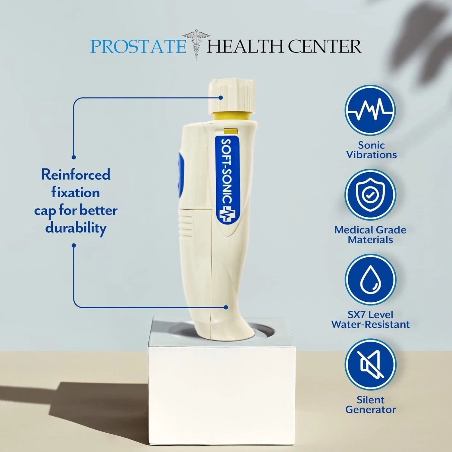 Prostate Wellness Device | Sonic Massager by Dr. Bazar//