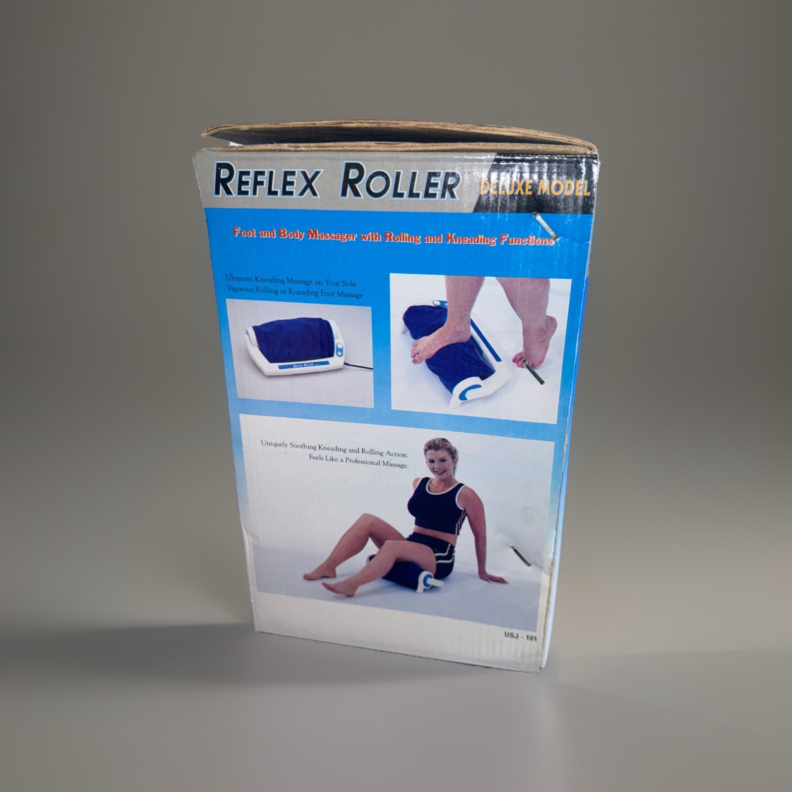 VTG Jaclean Reflex Roller Deluxe Model USJ-101 Shiatsu Kneading MultiPurpose New