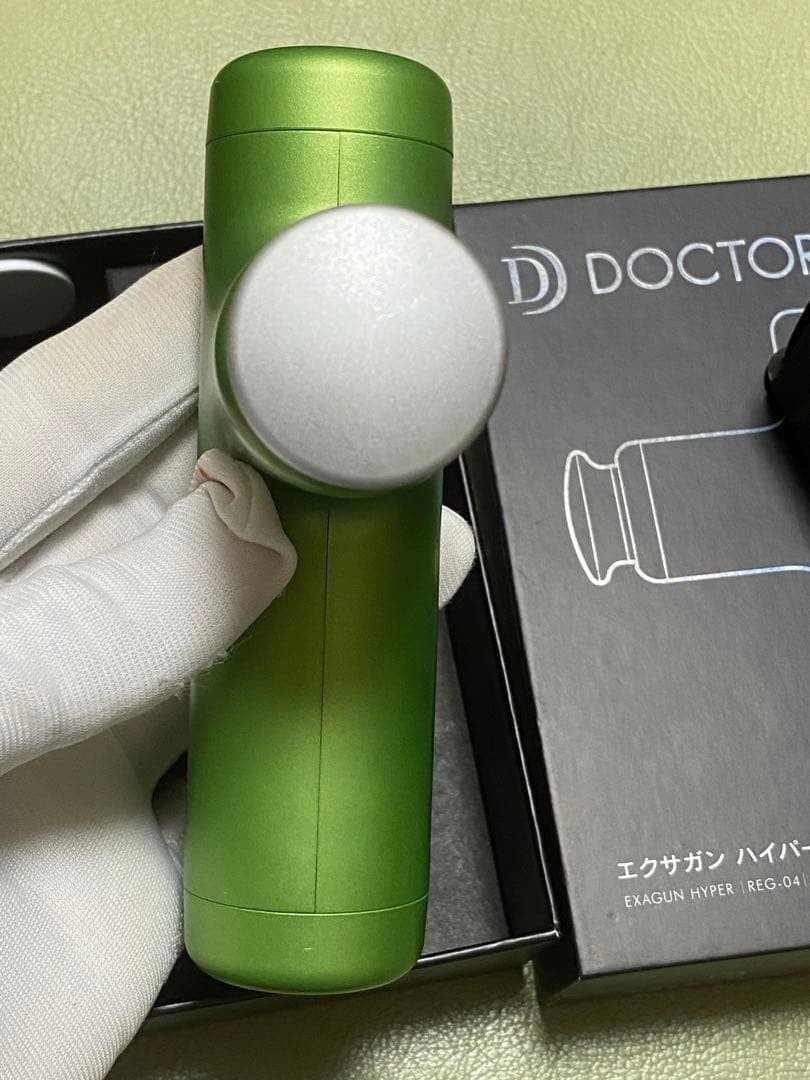 Doctor Air Exagan Hyper REG-04 Green Lightweight Compact face care Massage Used