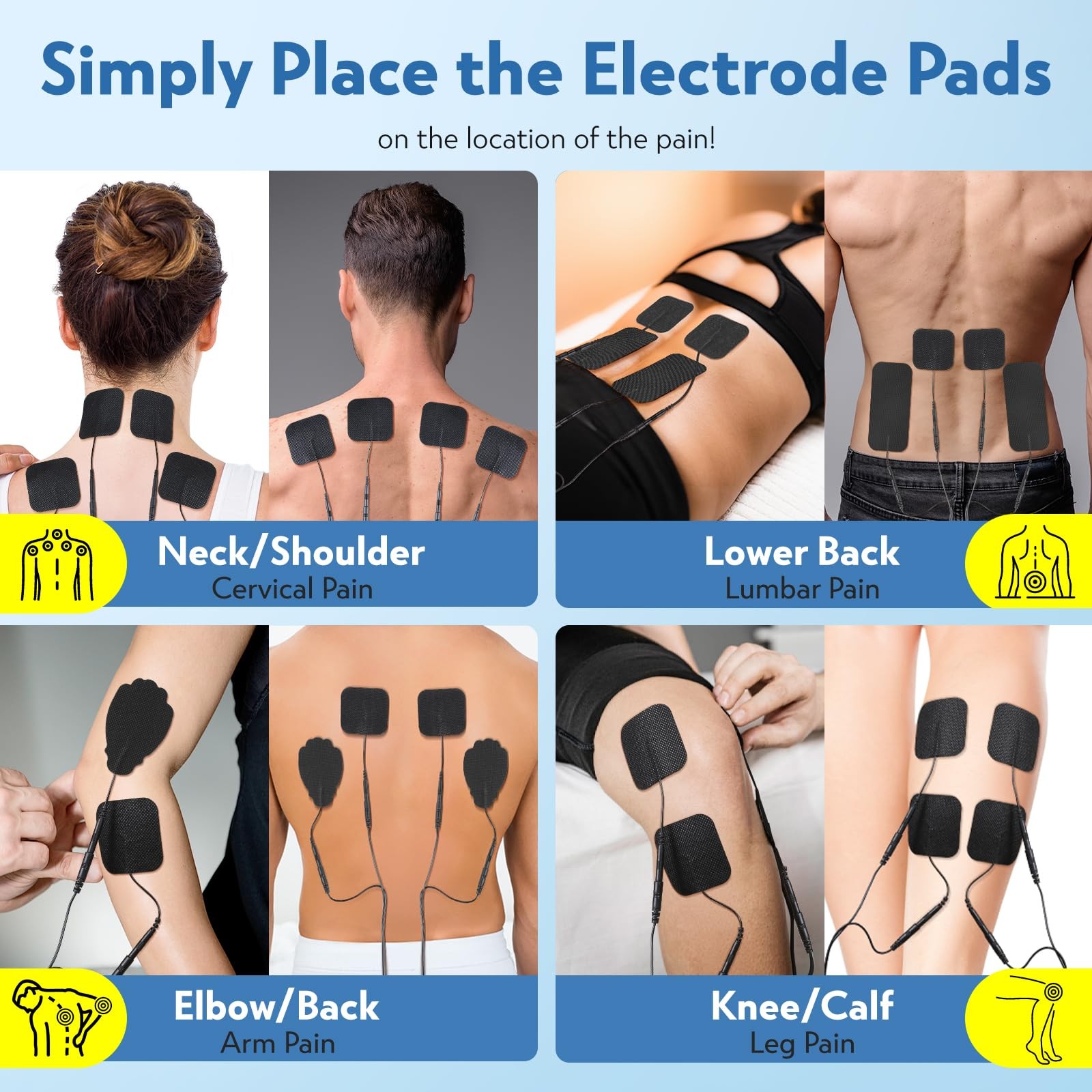 TENS Unit EMS Muscle Stimulator with 28 Modes, Dual Channel Muscle Stimulator…
