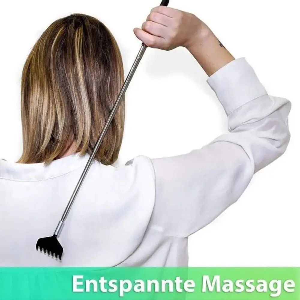 Metal Stainless Steel Back Scratcher Telescopic Extendable Claw Extender