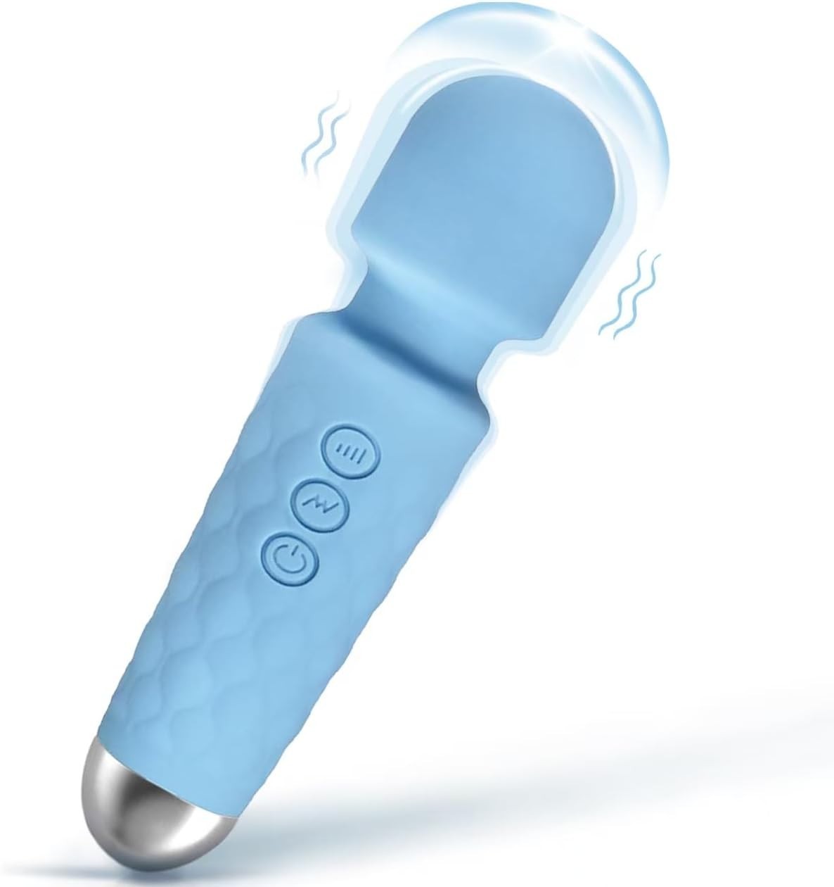 Versatile Silicone Massager – Travel Size, 9 Speeds, Waterproof Design