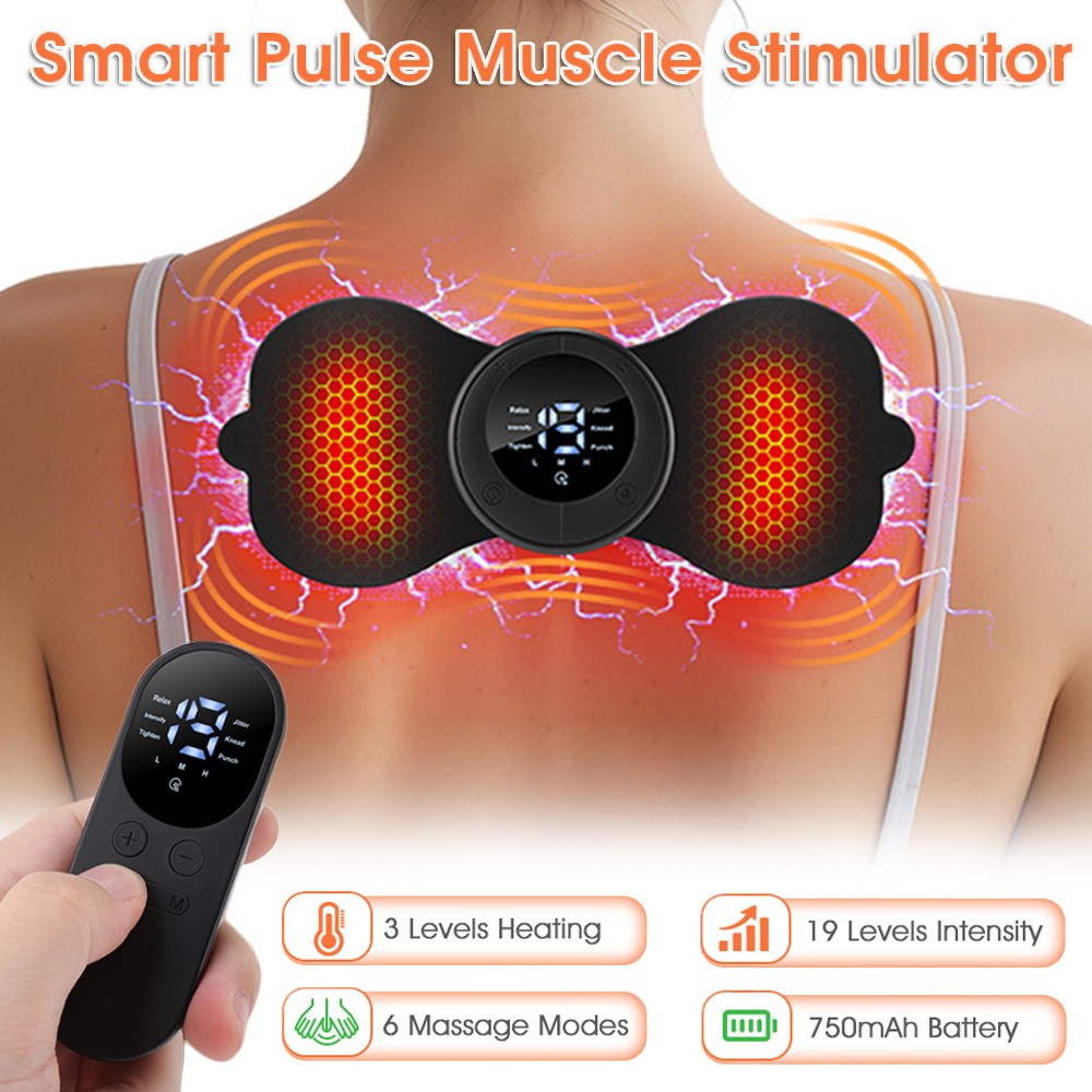 Tens Unit EMS Muscle Stimulator Electric Pulse Therapy Back Massager Pain Relief