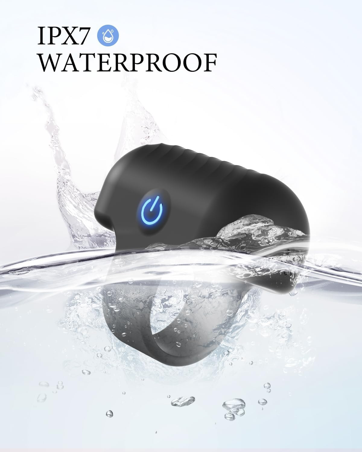 Rechargeable Durable Finger Massager Waterproof Soft Lightweight Handheld Comfy