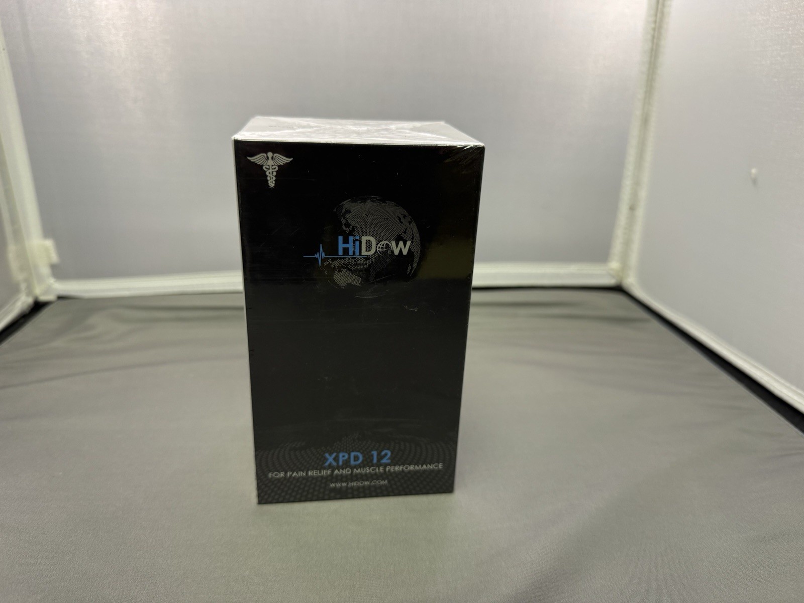 HiDow XPD 12 – JQ-5C-S – w/2 Size L Multi Use Self-adhesive Electrodes – New