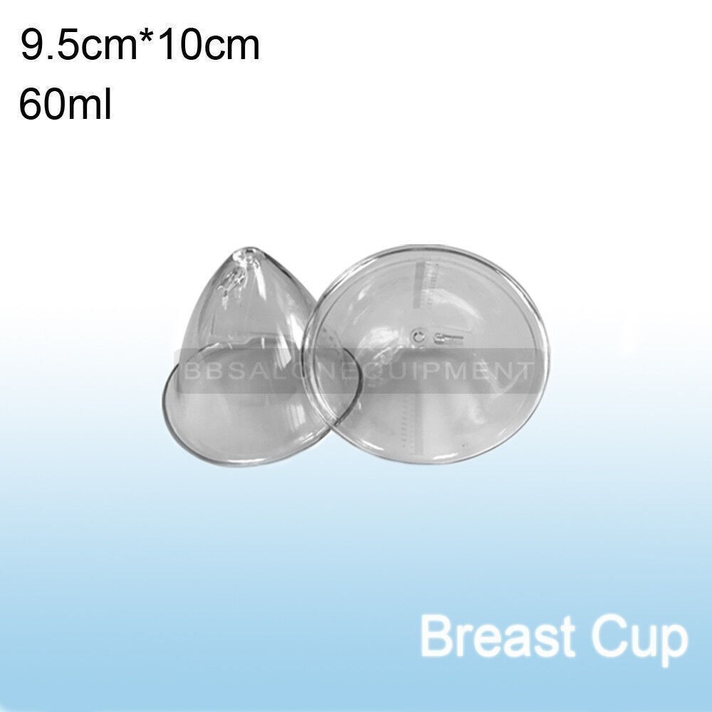 2PCS 60/70/80/90/120ml Breast Cups Replacement For Vacuum Therapy Breast Machine