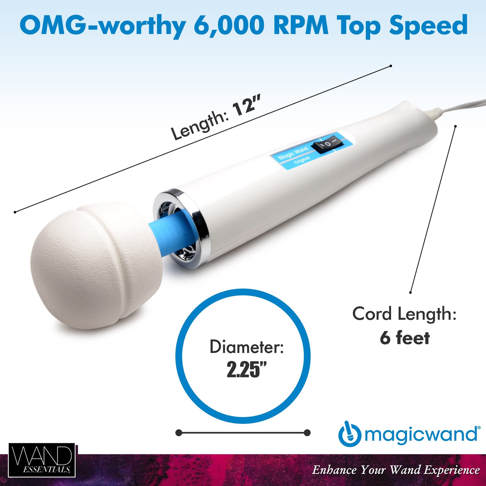 Wand Essentials Handheld Massager with Mini Travel Massager for Women and Men…