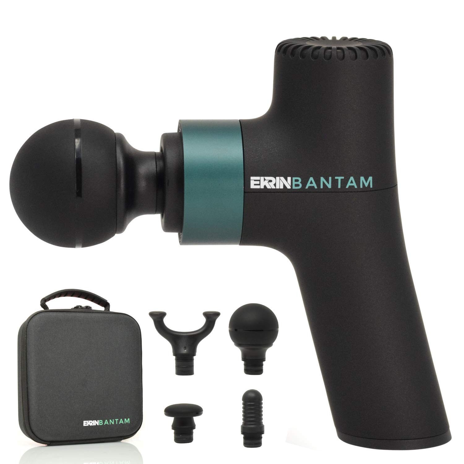 Ekrin Athletics Bantam Mini Massage Gun – Compact Deep Tissue Muscle Massager…