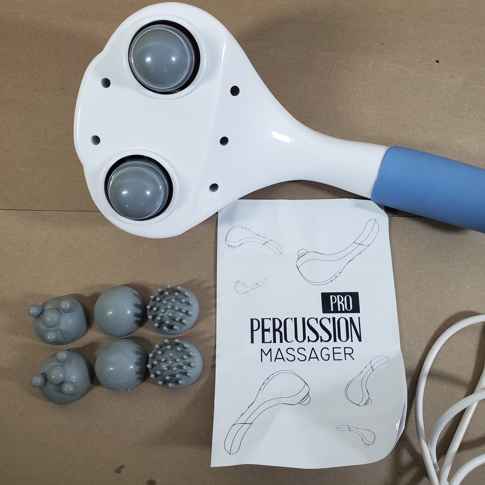 LIBA Pro Percussion Massager Handheld Deep Tissue Full Body Electric Massage