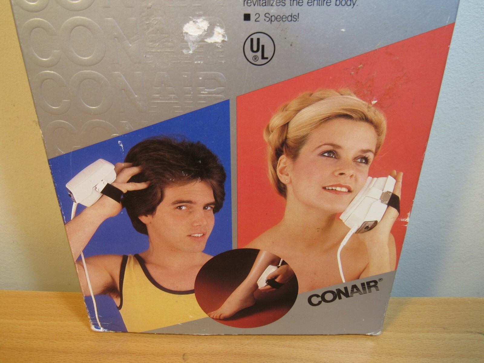 VTG CONAIR SM20 Body Relaxer Swedish Style Massager w/Box, Papers & Attachments