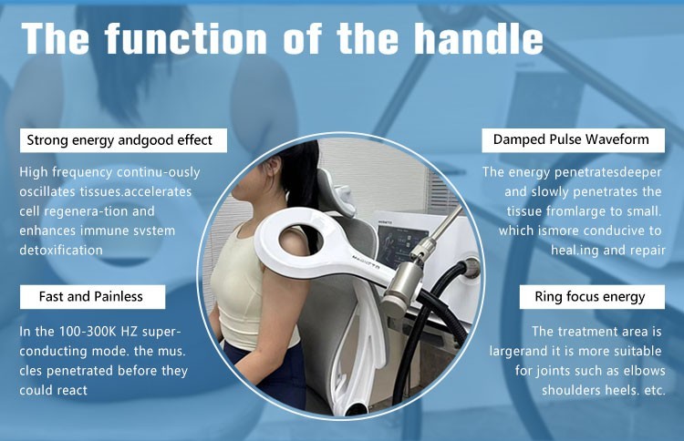 2025 Protable PEMF EMTT Magnetic Pain Physio Therapy Massage Device PMST Machine