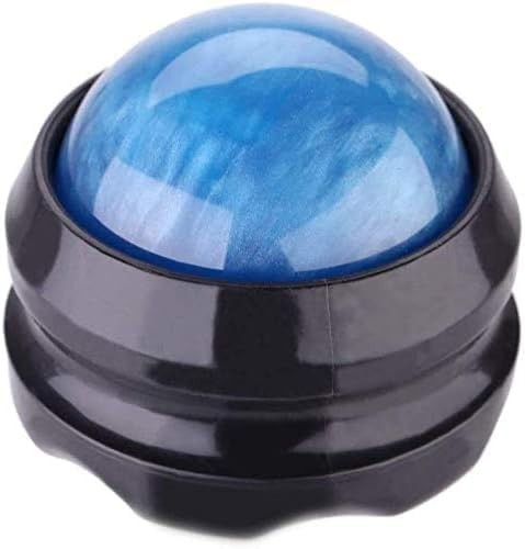 Massage Ball Roller Pain Relief Self Therapy Sore Muscle Joint Blue