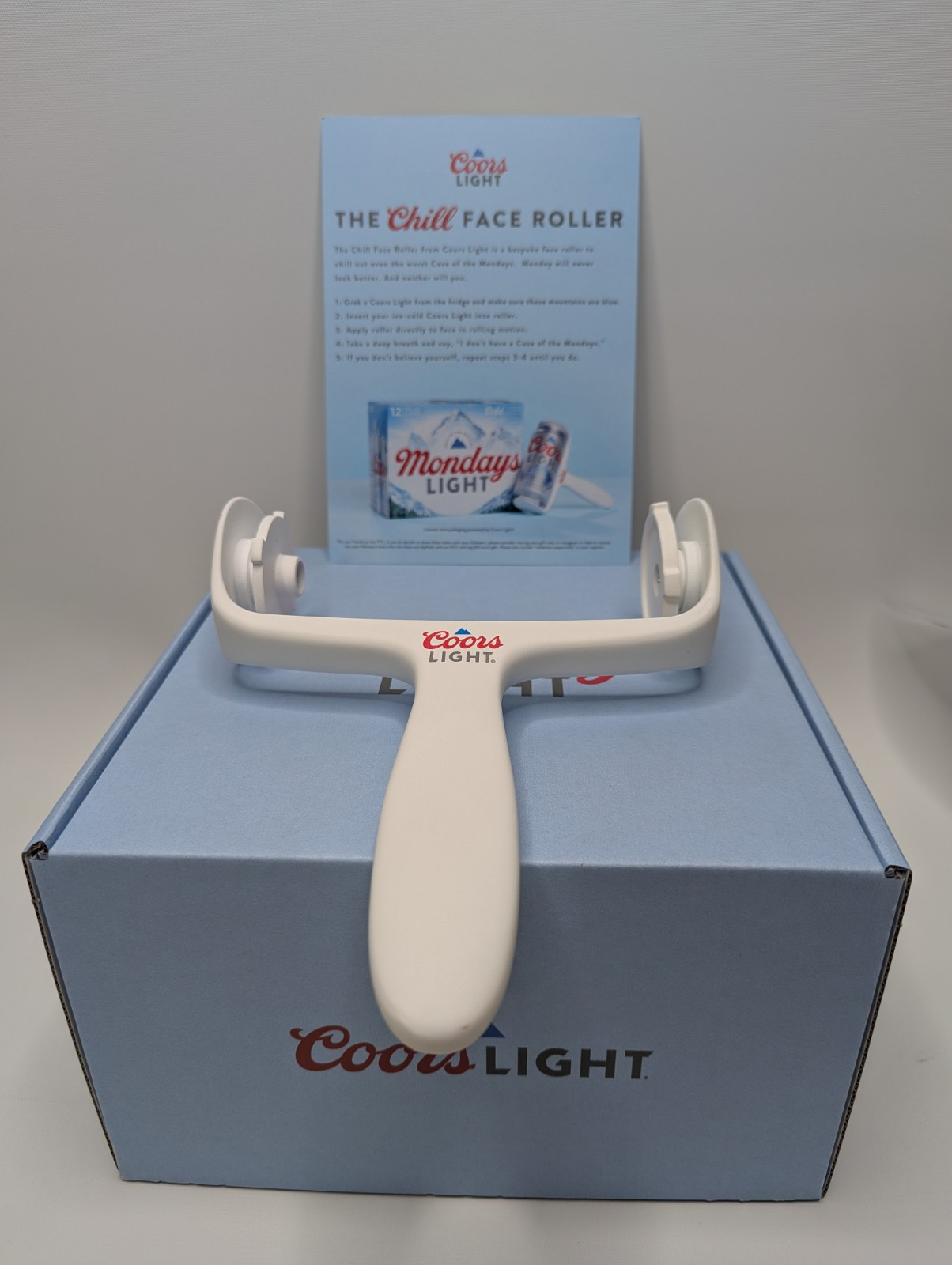 Coors Light 🍺 – The Chill Face Roller | Limited Edition | New | SHIPS FAST