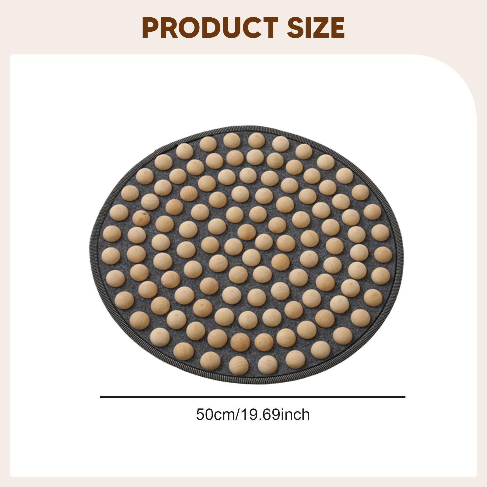 Foot Massage Mat Ergonomic Acupressure Pad for Laundry Room Bedroom Bathroom