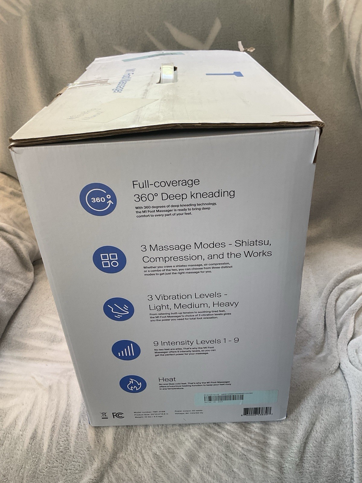 Tranqwil M1 Foot Massager Machine with Deep Tissue Massage – Open Box No Manual