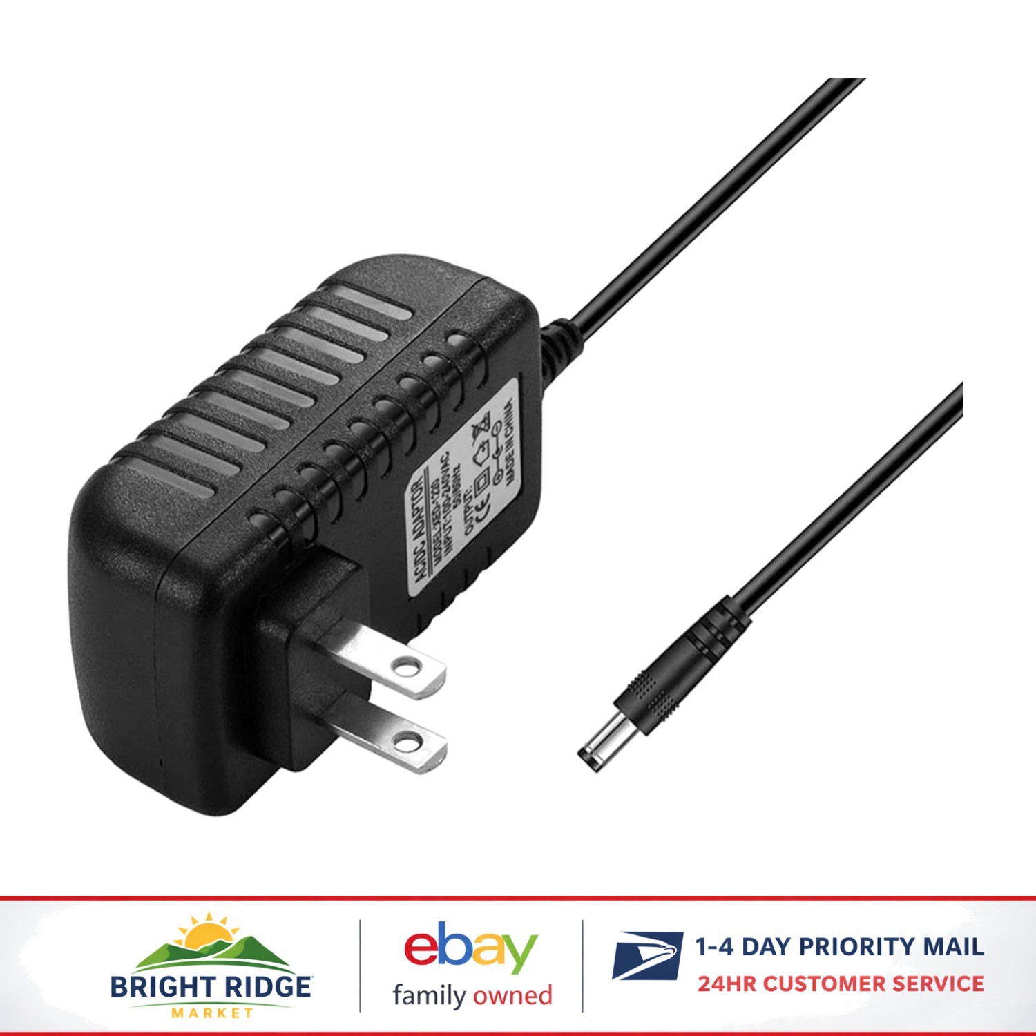 AC Adapter for Massage Guns with Overcurrent Protection and 120 Watts Power