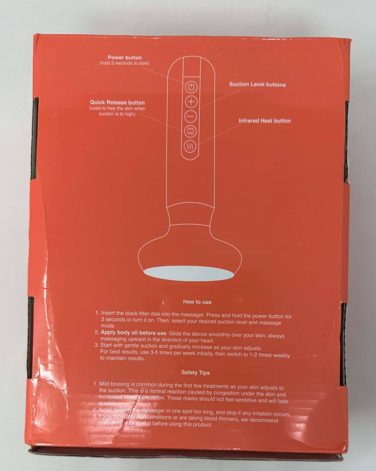 MILOW Beauty GlowFit Cellulite Massager Kit With Skin Firming Cream Collagen Oil