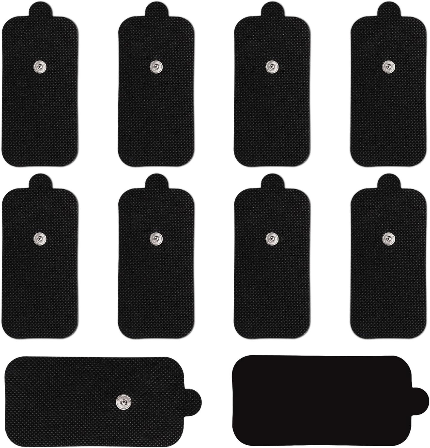 10 Pack Large TENS Unit Electrodes Pads, Upgraded Self-Adhesive Latex-Free Non-I