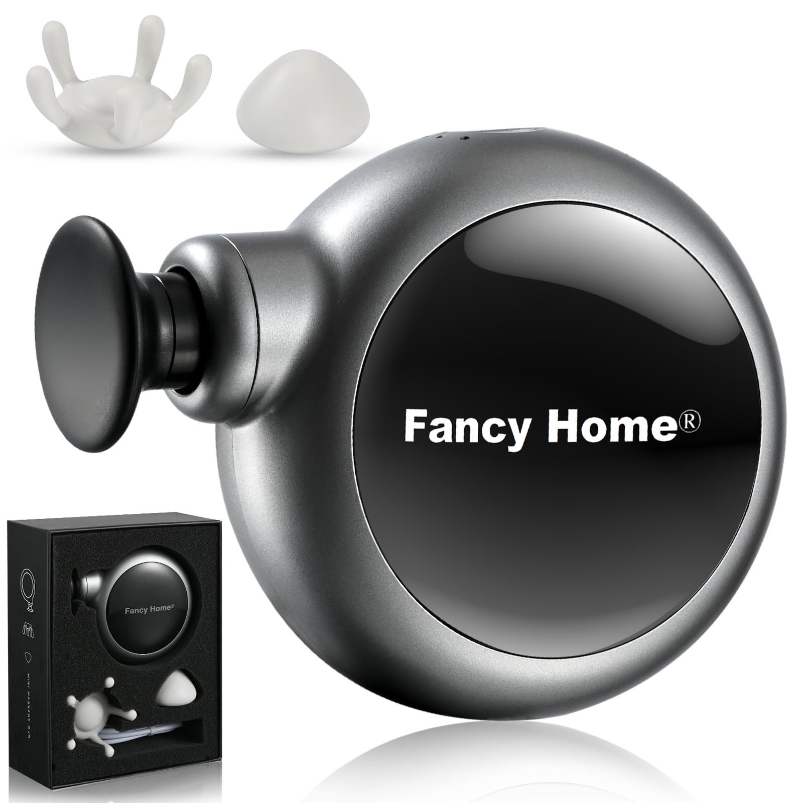 Mini Massage Gun: Palm-Sized Deep Tissue Massager, 3200 RPM, Ultra Quiet