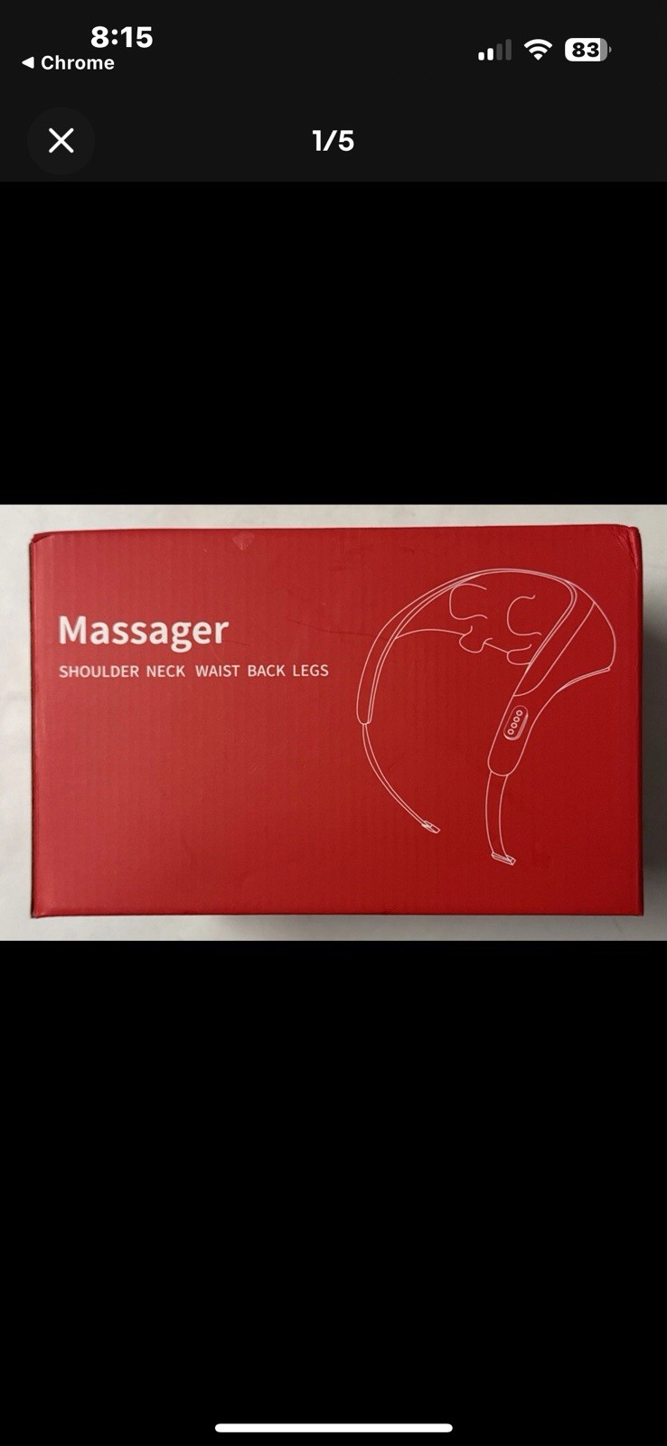 Massager, Shoulder Neck Waist Back Legs