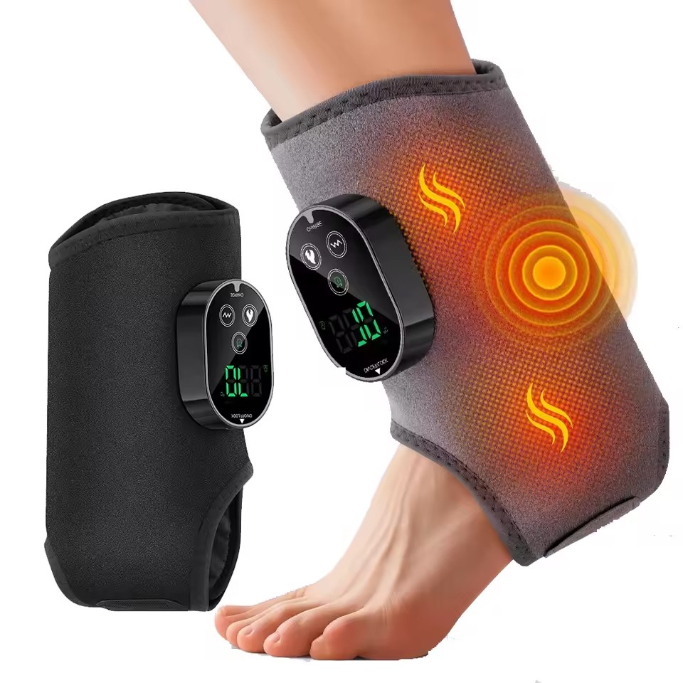 Foot Renew Triple Method Massager Heat Vibration for Heel Arch Ankle Neuropathy