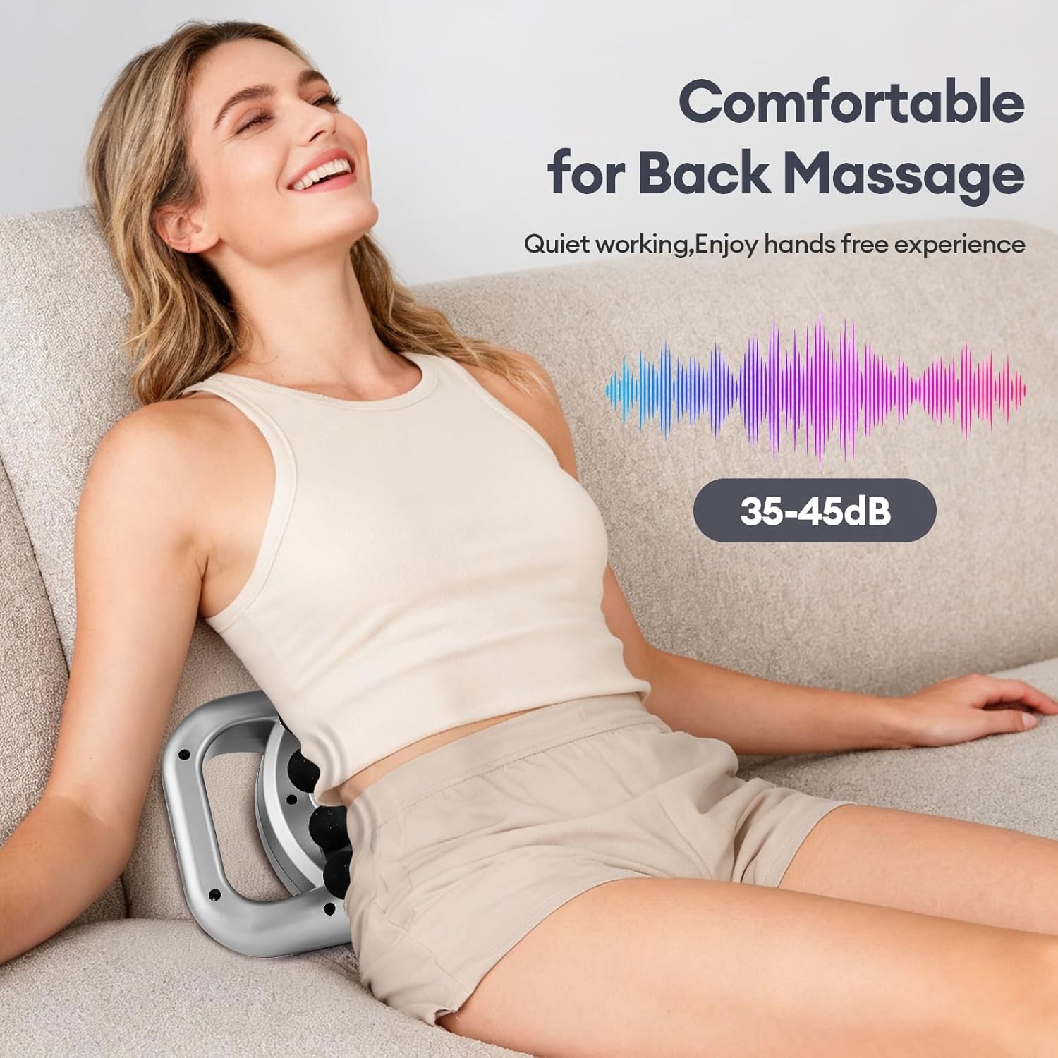 30 Head Massage Gun Deep Tissue Portable 9 Levels 9 Modes Massager full body